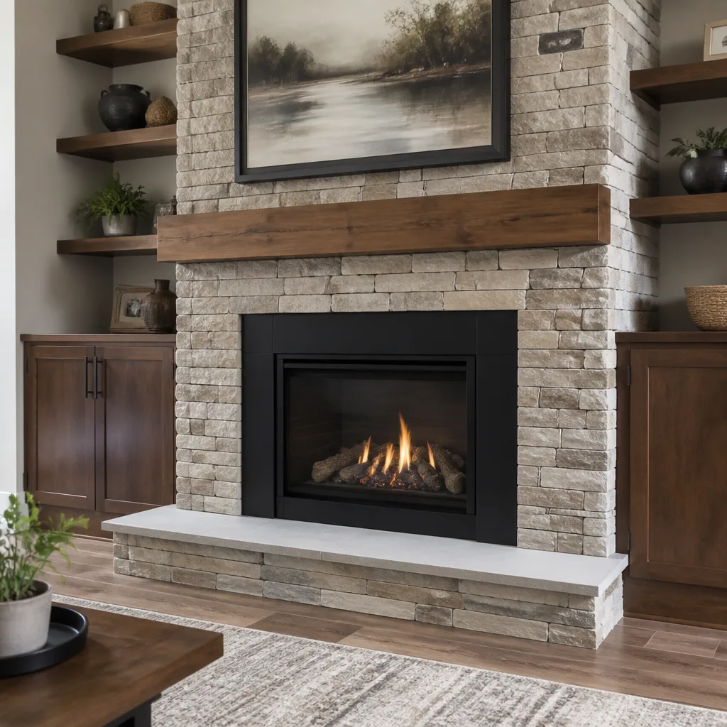 Gas fireplace service